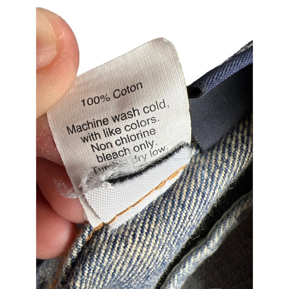 J Crew 100% Cotton Indigo Denim Jacket Size S - Picture 7 of 8